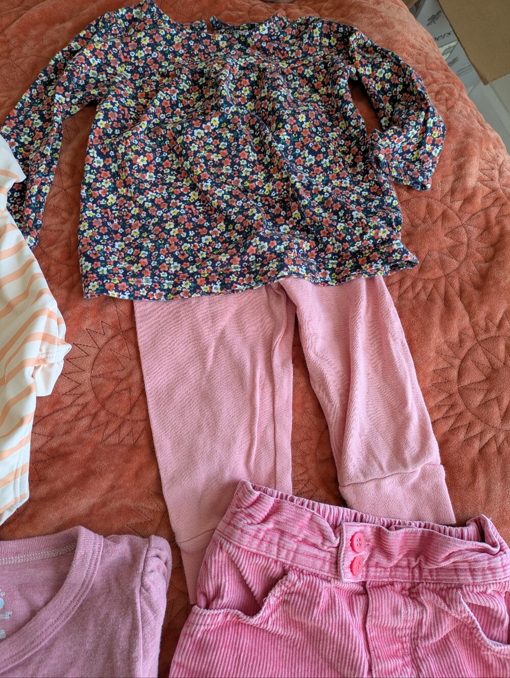 Toddler 9-12 Month Spring Summer Bundle-  3 Swimsuits, 1 Pajamas, 1 Dress & More - Picture 6 of 10